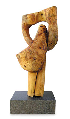 Skulptur - krebs-zweieiner